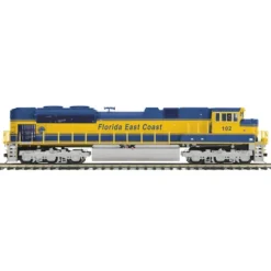 Trains*MTH 80-2021-1 Florida East Coast HO SD70M-2 Diesel Locomotive w/ PS 3.0 #102 - Model Train Junction: Quality Parts and Art Supplies