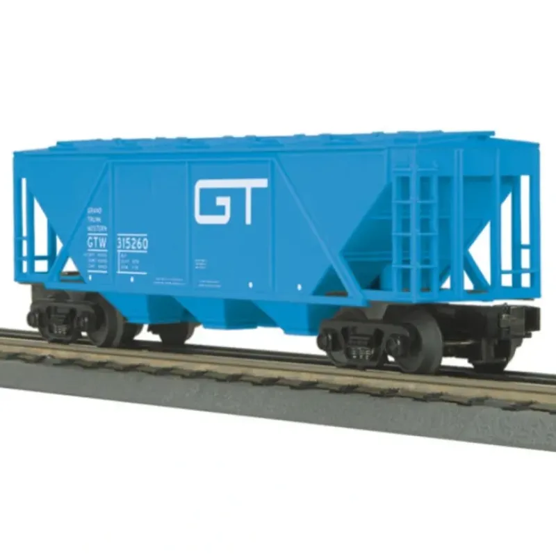 Trains*MTH 33-7511 Grand Trunk Western 3-Bay Covered Hopper Car - Model Train Junction: Quality Parts and Art Supplies