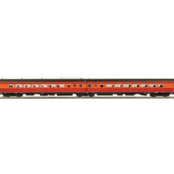 Trains*MTH 80-60003 HO SP Articulated Chair/Chair Passenger Set w/Antenna (Set of 2) - Model Train Junction: Quality Parts and Art Supplies