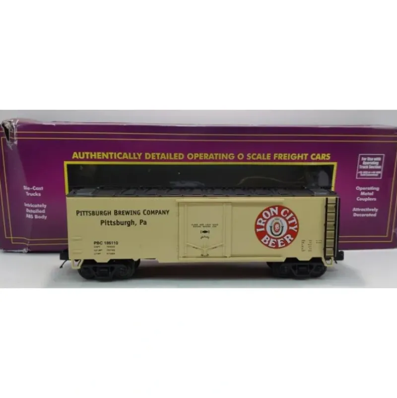 Trains*MTH 20-94236 Iron City Operating Reefer Car - Model Train Junction: Quality Parts and Art Supplies