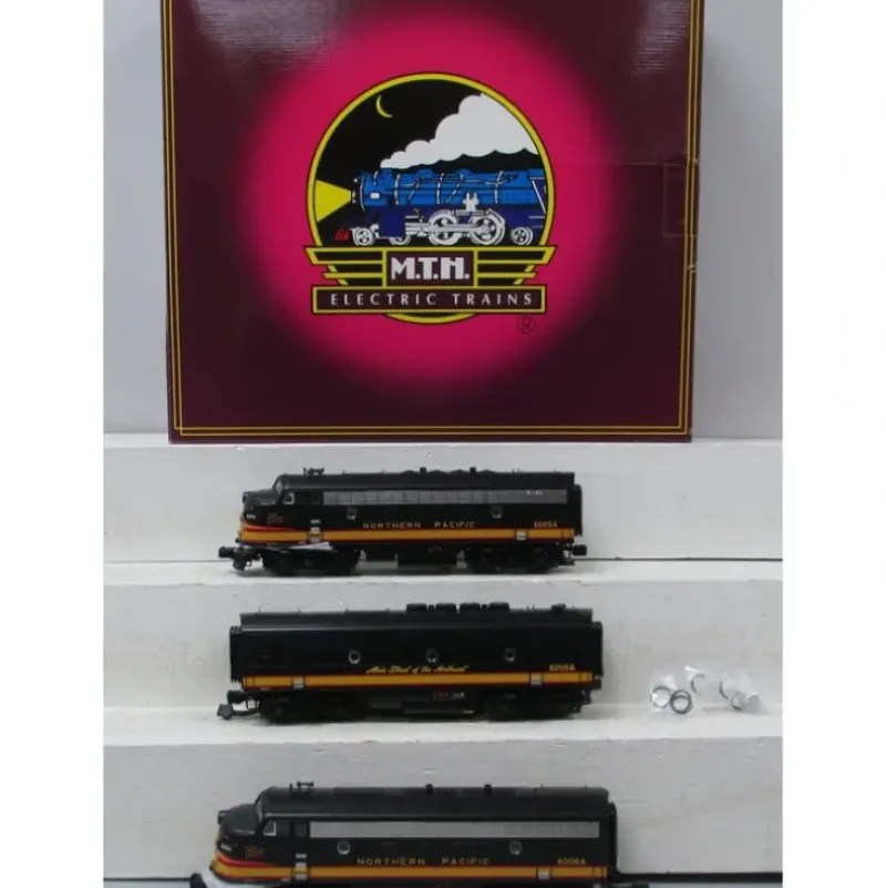 Trains*MTH 20-20045-1 NP F-3 ABA Diesel Engine Set w/PS2 #6005A/6006A/6005B - Model Train Junction: Quality Parts and Art Supplies