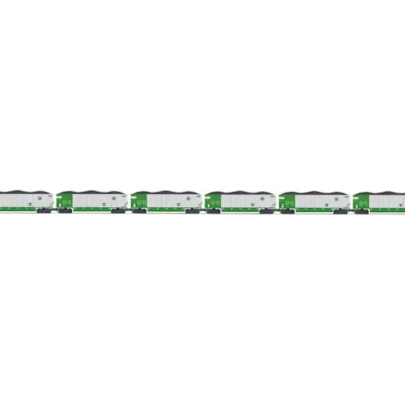 Trains*MTH 20-90529 O Burlington Northern Santa Fe Coalporter Hopper Car Set (Set of 6) - Model Train Junction: Quality Parts and Art Supplies