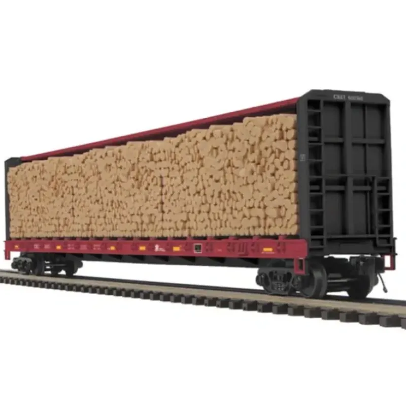 Trains*MTH 20-98848 O CSX Center Beam Flat Car w/ Log Load #600709 LN/Box - Model Train Junction: Quality Parts and Art Supplies