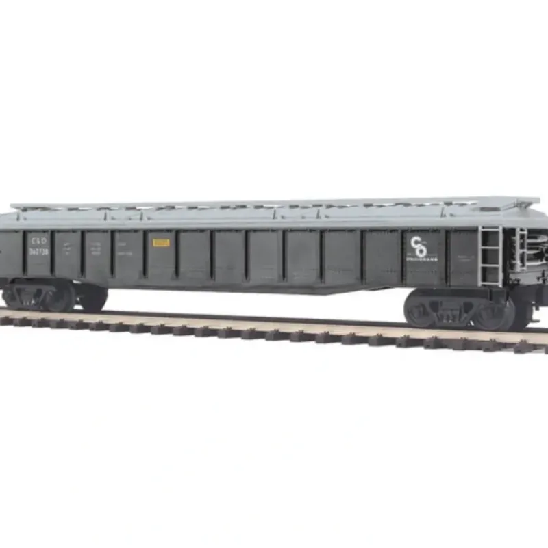 Trains*MTH 20-98785 O Gauge Chesapeake & Ohio Gondola Car w/ Cover #362738 - Model Train Junction: Quality Parts and Art Supplies