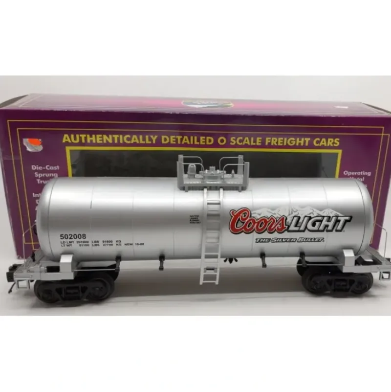 Trains*MTH 20-96177 O Gauge Coors Light Tank Car #502008 - Model Train Junction: Quality Parts and Art Supplies