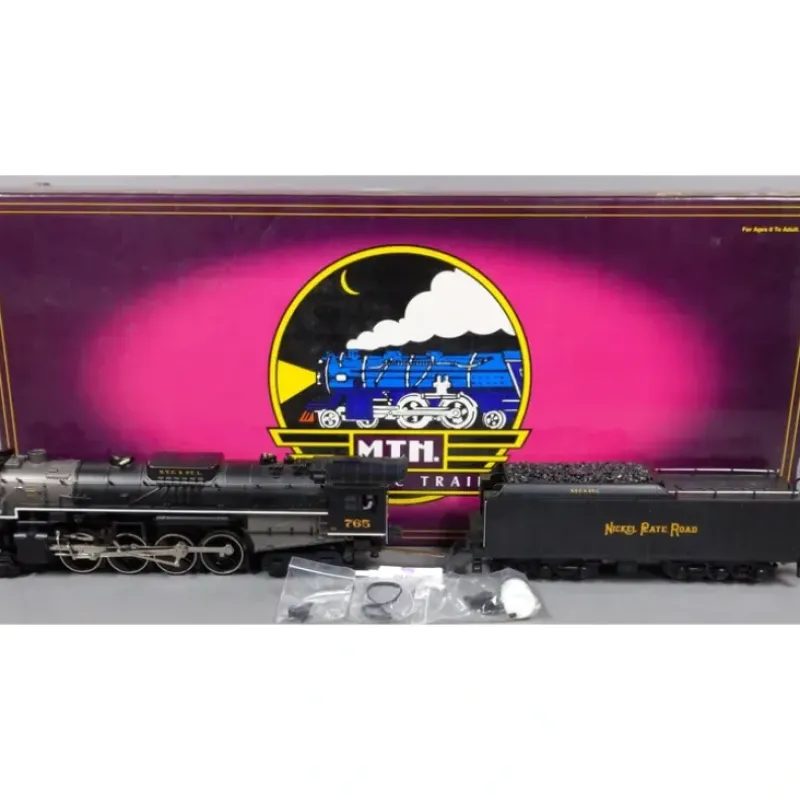Trains*MTH 20-3032-1 O Gauge NKP Berkshire 2-8-4 Steam Locomotive & Tender #765 w/TMCC EX/Box - Model Train Junction: Quality Parts and Art Supplies