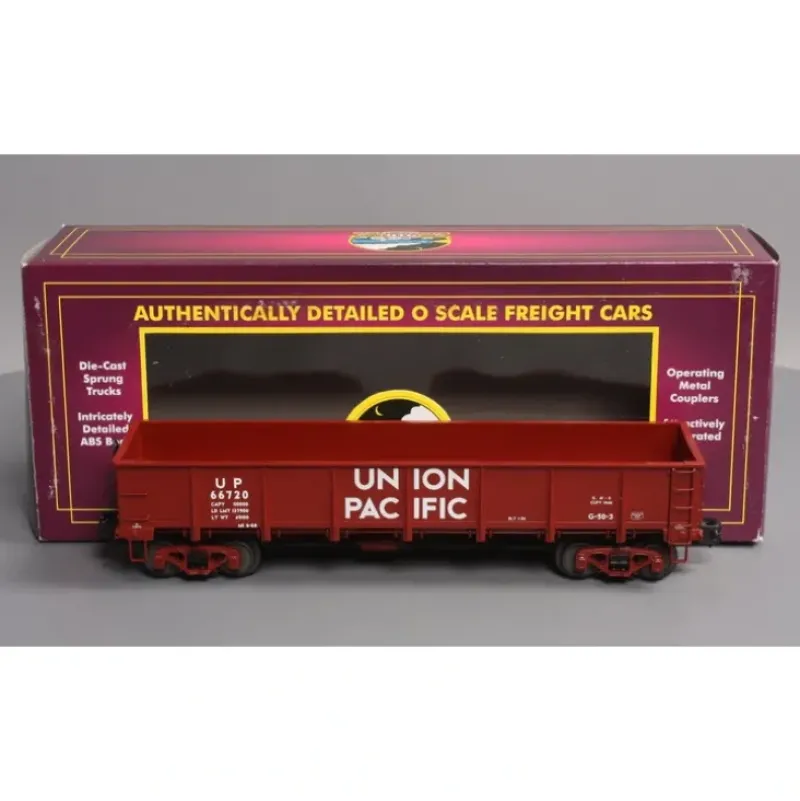 Trains*MTH 20-98098 O Gauge Union Pacific 55-Ton All Steel Drop-Bottom Gondola #66720 - Model Train Junction: Quality Parts and Art Supplies