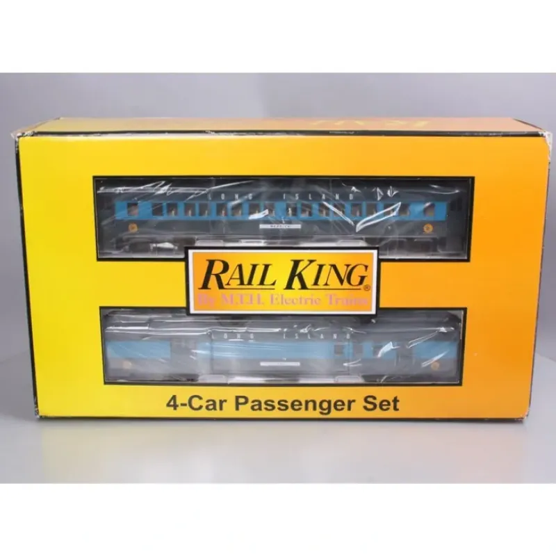 Trains*MTH 30-69149 O Long Island 60' Madison Passenger Car Set (Set of 4) NIB - Model Train Junction: Quality Parts and Art Supplies