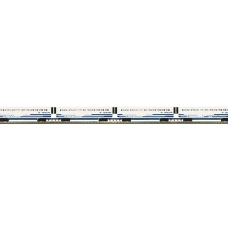 Trains*MTH 30-6514 O Metro Link O-31 Superliner Passenger Car Set (Set of 4) - Model Train Junction: Quality Parts and Art Supplies