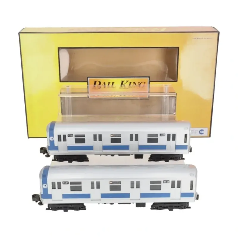 Trains*MTH 30-2161 O MTA R-42 Subway Add-On Non-Powered Set (Set of 2) VG/Box - Model Train Junction: Quality Parts and Art Supplies