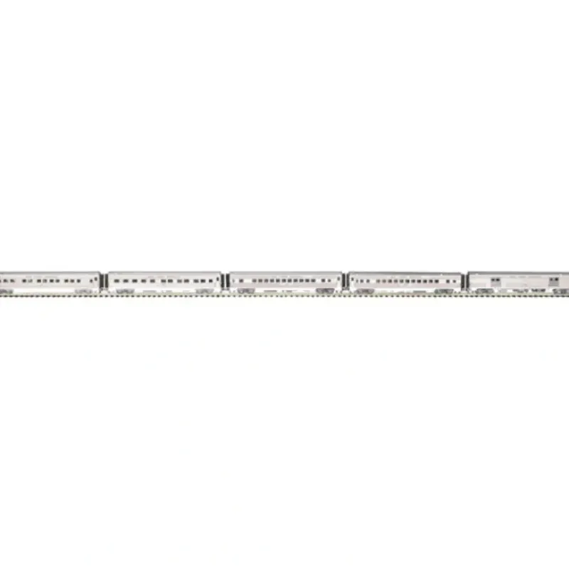 Trains*MTH 20-65127 O NYC 70' Streamlined Ribbed Sided Passenger Set (Set of 5) - Model Train Junction: Quality Parts and Art Supplies