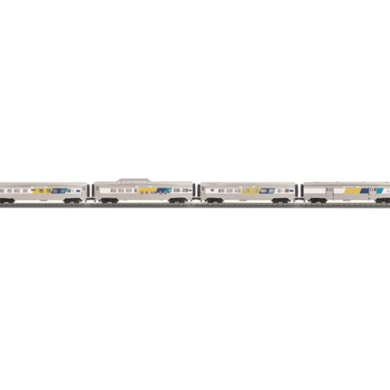 Trains*MTH 30-67406 O Ontario Northland 60 Streamlined ABS Passenger Set (Set of 4) - Model Train Junction: Quality Parts and Art Supplies