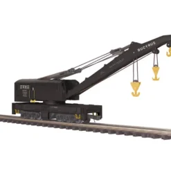 Trains*MTH 20-98747 O Scale Western Maryland Crane Car #1673 - Model Train Junction: Quality Parts and Art Supplies