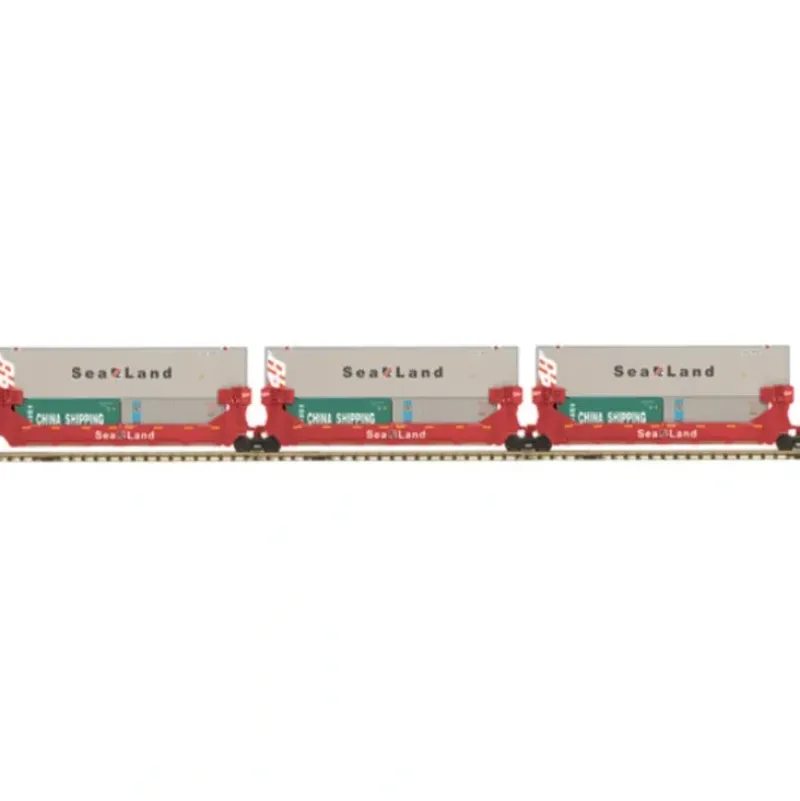 Trains*MTH 20-90479 O Sealand Twin Stack Container Add-On Set (Set of 3) - Model Train Junction: Quality Parts and Art Supplies