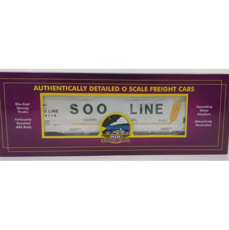 Trains*MTH 20-97716 O SOO Line 3-Bay Centerflow Hopper #74114 LN/Box - Model Train Junction: Quality Parts and Art Supplies