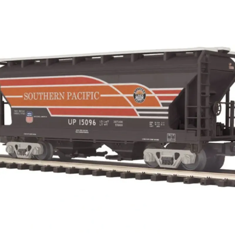 Trains*MTH 20-97652 O Southern Pacific 2-Bay Centerflow Hopper #15096 - Model Train Junction: Quality Parts and Art Supplies