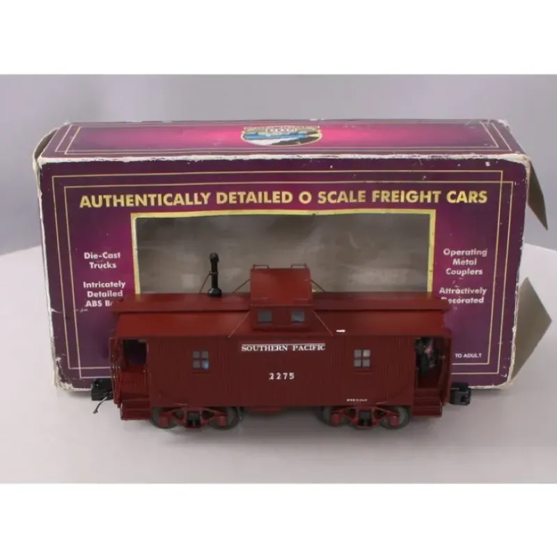Trains*MTH 20-91253 O Union Pacific N-6b Caboose w/Operating Signal Man #2275 - Model Train Junction: Quality Parts and Art Supplies