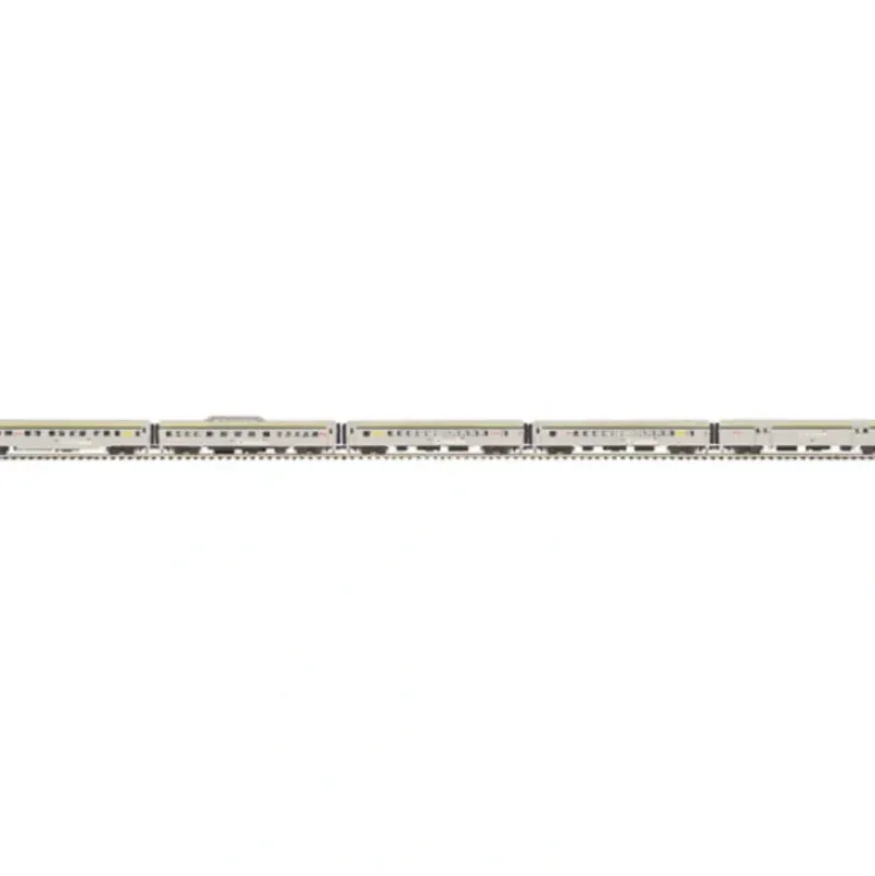 Trains*MTH 20-65118 O VIA 70' Smooth Sided Passenger Car Set (Set of 5) - Model Train Junction: Quality Parts and Art Supplies