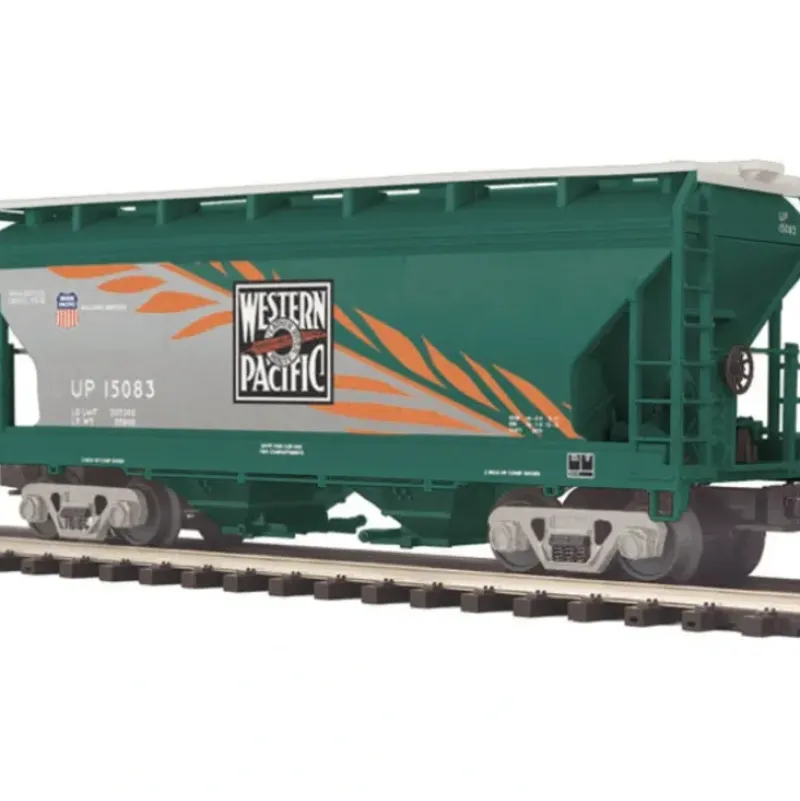 Trains*MTH 20-97653 O Western Pacific 2-Bay Centerflow Hopper #15083 - Model Train Junction: Quality Parts and Art Supplies