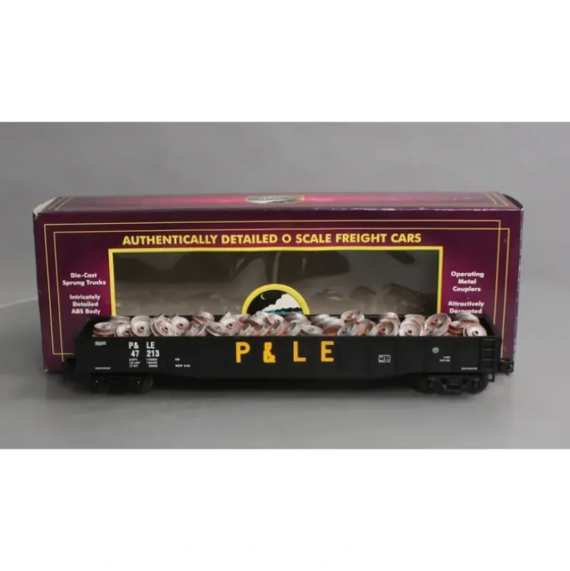 Trains*MTH 20-98077 Pittsburgh & Lake Erie Gondola Car w/Wheel Scrap Load V2 - Model Train Junction: Quality Parts and Art Supplies