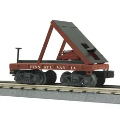 Trains*MTH 30-76386 PRR Flat Car - 19th Century W/Cannon - Model Train Junction: Quality Parts and Art Supplies