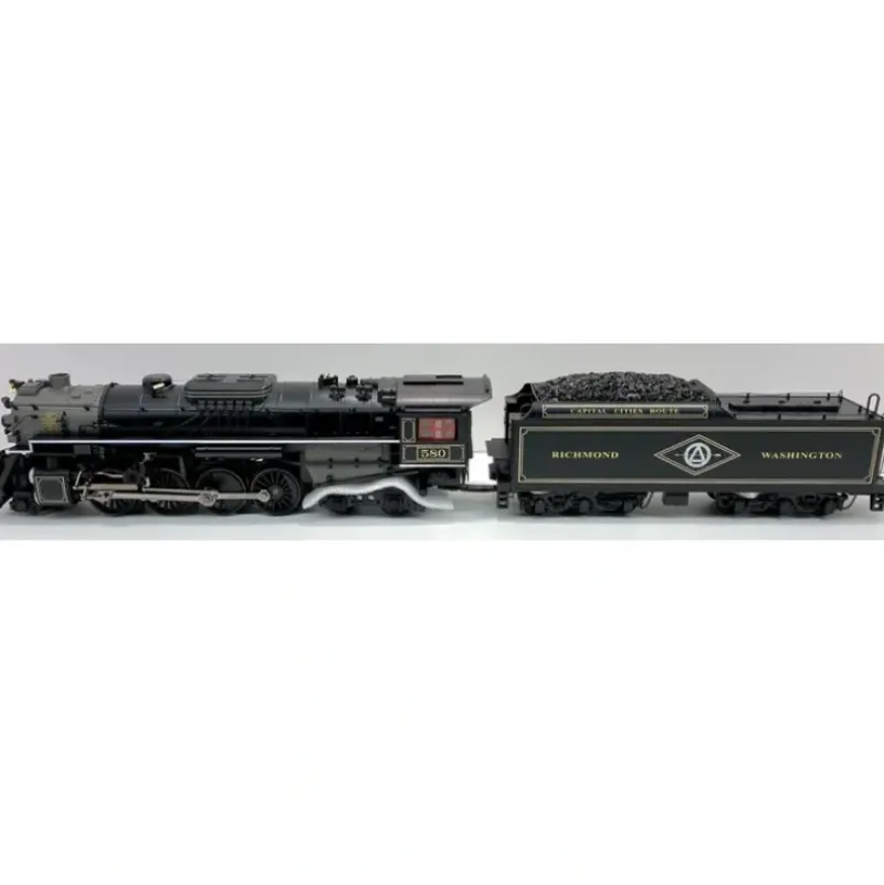 Trains*MTH 20-3292-1 RF&P 2-8-4 Berkshire Steam Locomotive Hi-Rail w/PS2 #580 - Model Train Junction: Quality Parts and Art Supplies