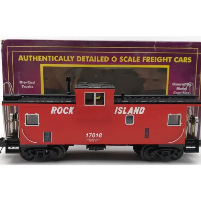 Trains*MTH 20-91341 Rock Island Extended Vision Caboose #10718 - Model Train Junction: Quality Parts and Art Supplies