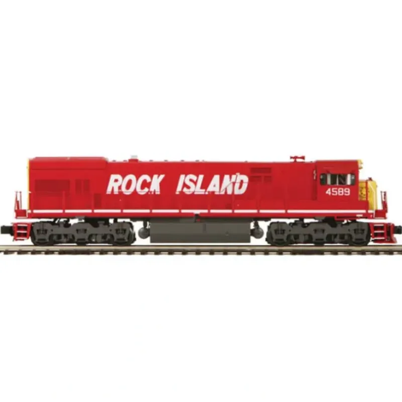 Trains*MTH 20-20075-1 Rock Island GE U30C Diesel Engine w/PS2 (Hi-Rail Wheels) #4589 - Model Train Junction: Quality Parts and Art Supplies