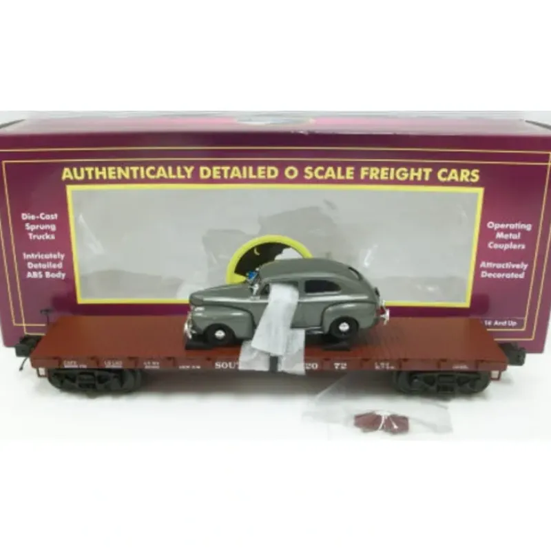 Trains*MTH 20-98687 Southern 50-Ton 41' Wood Flatcar - Model Train Junction: Quality Parts and Art Supplies