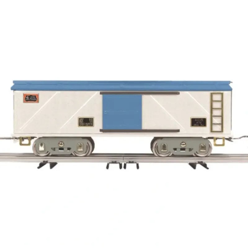 Trains*MTH 10-2197 Std. Gauge White & Blue 4018 Automobile Car - Model Train Junction: Quality Parts and Art Supplies