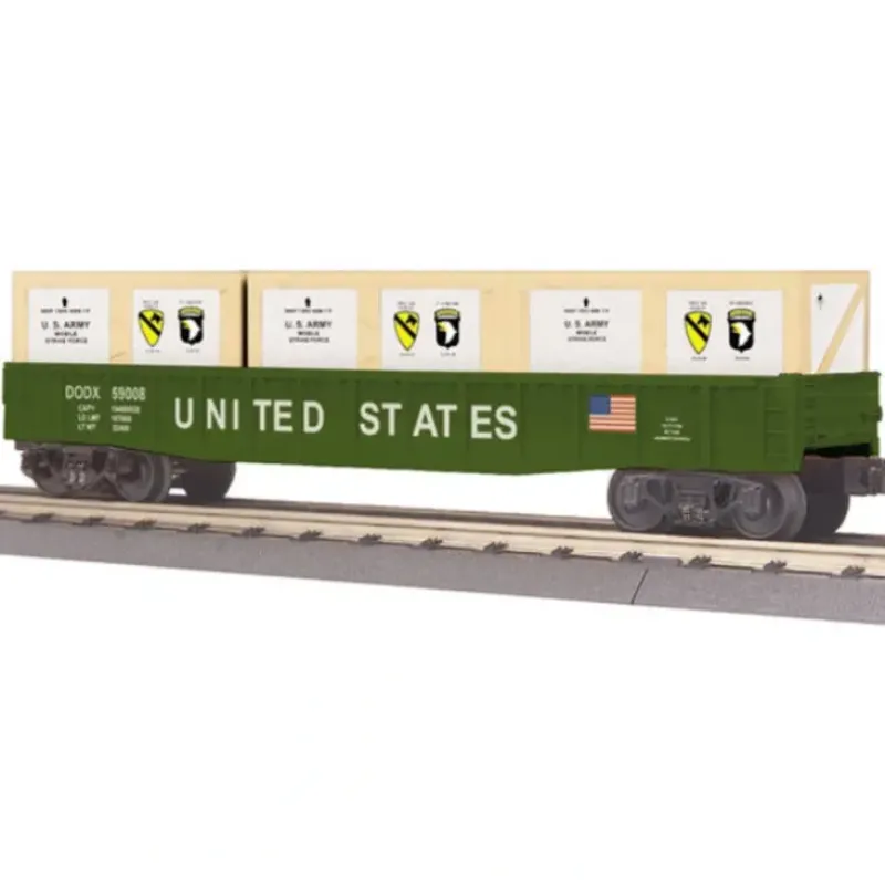 Trains*MTH 30-72014 U.S.Army Gondola w/Crates - Model Train Junction: Quality Parts and Art Supplies