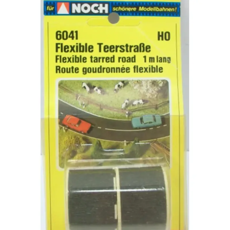 Trains*Noch 6041 HO Scale Flexible Tarred Road - Model Train Junction: Quality Parts and Art Supplies