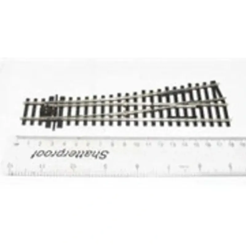Trains*Peco SL-E192 HO/OO Code 75 12 24" Radius Left Hand Switch Turnout - Model Train Junction: Quality Parts and Art Supplies