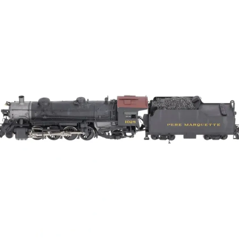 Trains*PFM United Models HO Brass USRA Light 2-8-2 Mikado Steam Loco & Tender (Painted) EX - Model Train Junction: Quality Parts and Art Supplies