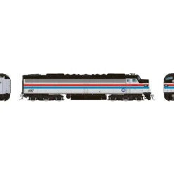 Rapido, HO Scale, 28806, EMD E8A, Metro North, EX-Amtrak, #497, DCC & Sound - Model Train Junction: Quality Parts and Art Supplies Outlet