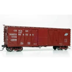 Rapido, HO Scale, 1420005A, USRA Single-Sheathed Box Car, C&&NW, #144124 - Model Train Junction: Quality Parts and Art Supplies Hot