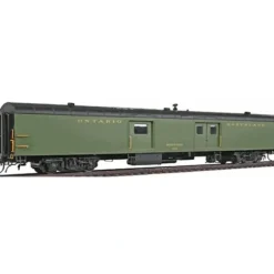 Trains*Rapido Trains 106252 HO Ontario Northland Baggage Express Car #412 (green) - Model Train Junction: Quality Parts and Art Supplies