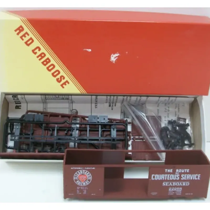 Trains*Red Caboose 22268 Seaboard Air Line 40' Boxcar - Model Train Junction: Quality Parts and Art Supplies