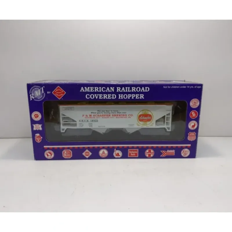 RMT 96396 O 2-Bay Cvd. Hopper Schaeffer Beer - Model Train Junction: Quality Parts and Art Supplies Best