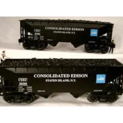 RMT 962072 O 2-Bay Hopper Con-ED/2pk - Model Train Junction: Quality Parts and Art Supplies Best