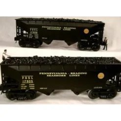RMT 962362 O 2-Bay Hopper PRSL/2pk - Model Train Junction: Quality Parts and Art Supplies Discount