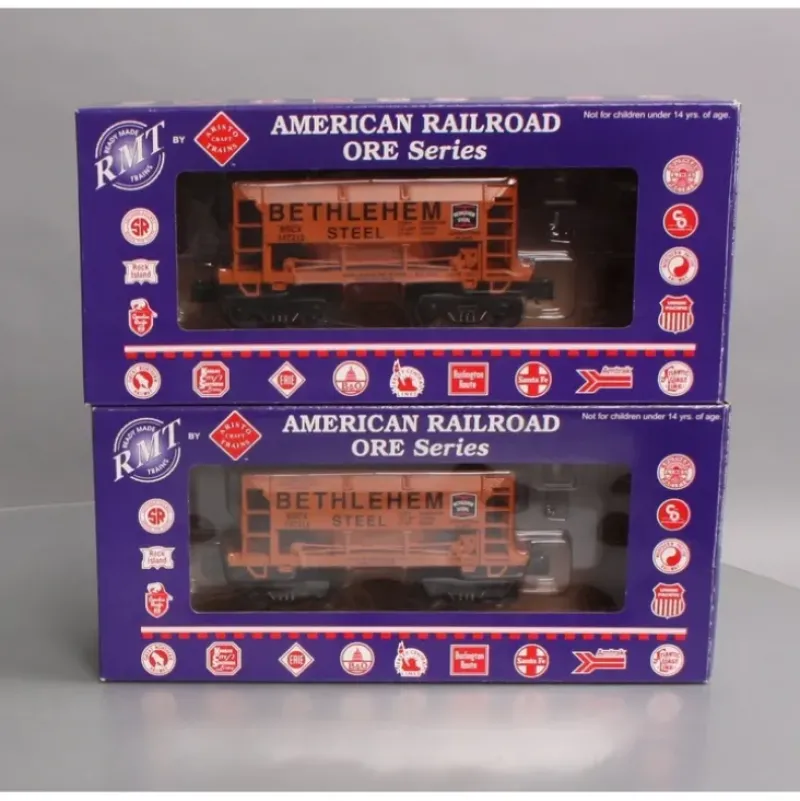 RMT 967192 O Bethlehem Steel/Johnstown Ore Car/2pk - Model Train Junction: Quality Parts and Art Supplies Best