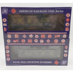 RMT 96233 O Gauge Alaska 2-Bay Coal Hopper 2-Pack - Model Train Junction: Quality Parts and Art Supplies Clearance