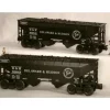 RMT 96256 O Gauge Delaware & Hudson 2-Bay Hopper (Pack of 2) - Model Train Junction: Quality Parts and Art Supplies New