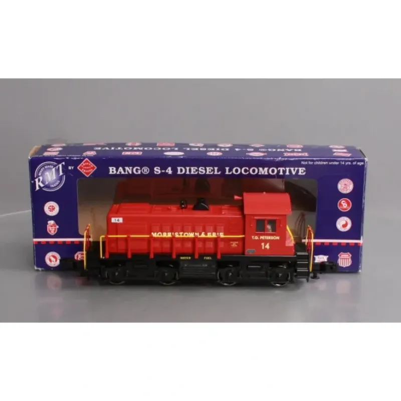 RMT 92361 O Morristown Erie Bang S-4 Diesel Switcher #14 - Model Train Junction: Quality Parts and Art Supplies Best
