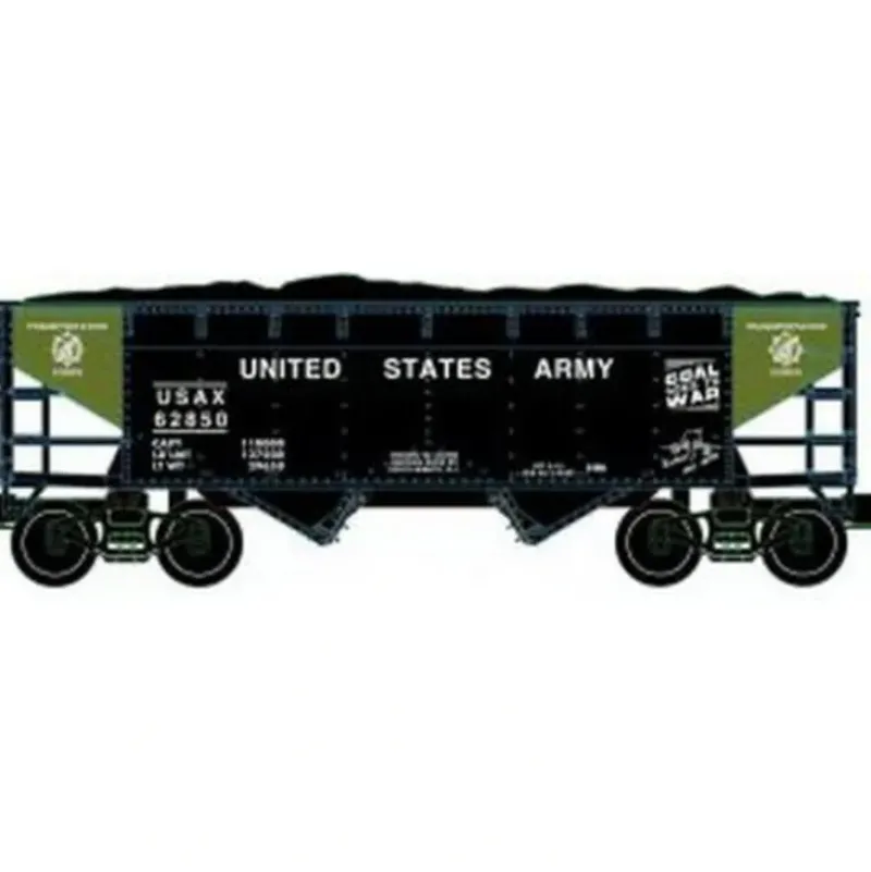 RMT COAL31 US Army 2-Bay Coal Hopper (Set of 2) - Model Train Junction: Quality Parts and Art Supplies Outlet