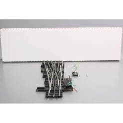 Ross 101M 11 Regular Left Hand with DZ-1000 Remote Switch Turnout VG/Box - Model Train Junction: Quality Parts and Art Supplies Sale