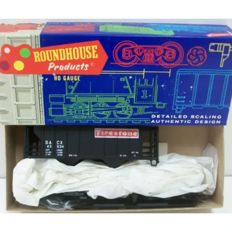 Roundhouse 4966 HO Firestone Covered Hopper Kit - Model Train Junction: Quality Parts and Art Supplies Online