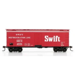 Roundhouse 85502 HO RTR 36' Old Time Reefer, Swift #2778 - Model Train Junction: Quality Parts and Art Supplies Outlet