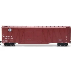 Roundhouse 84435 HO Santa Fe RTR 50' Single Sheath Boxcar #150360 - Model Train Junction: Quality Parts and Art Supplies Clearance